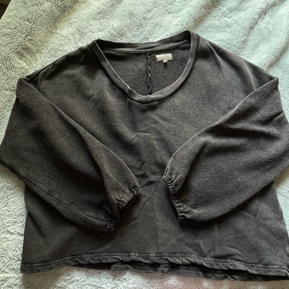 True Craft Charcoal Sweater